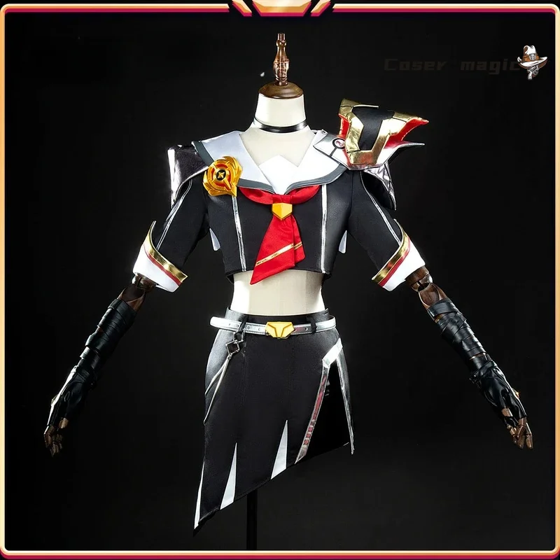 LOL 戦闘アカデミー シャヤ コスプレ衣装 女性 ハロウィンドレス 女性