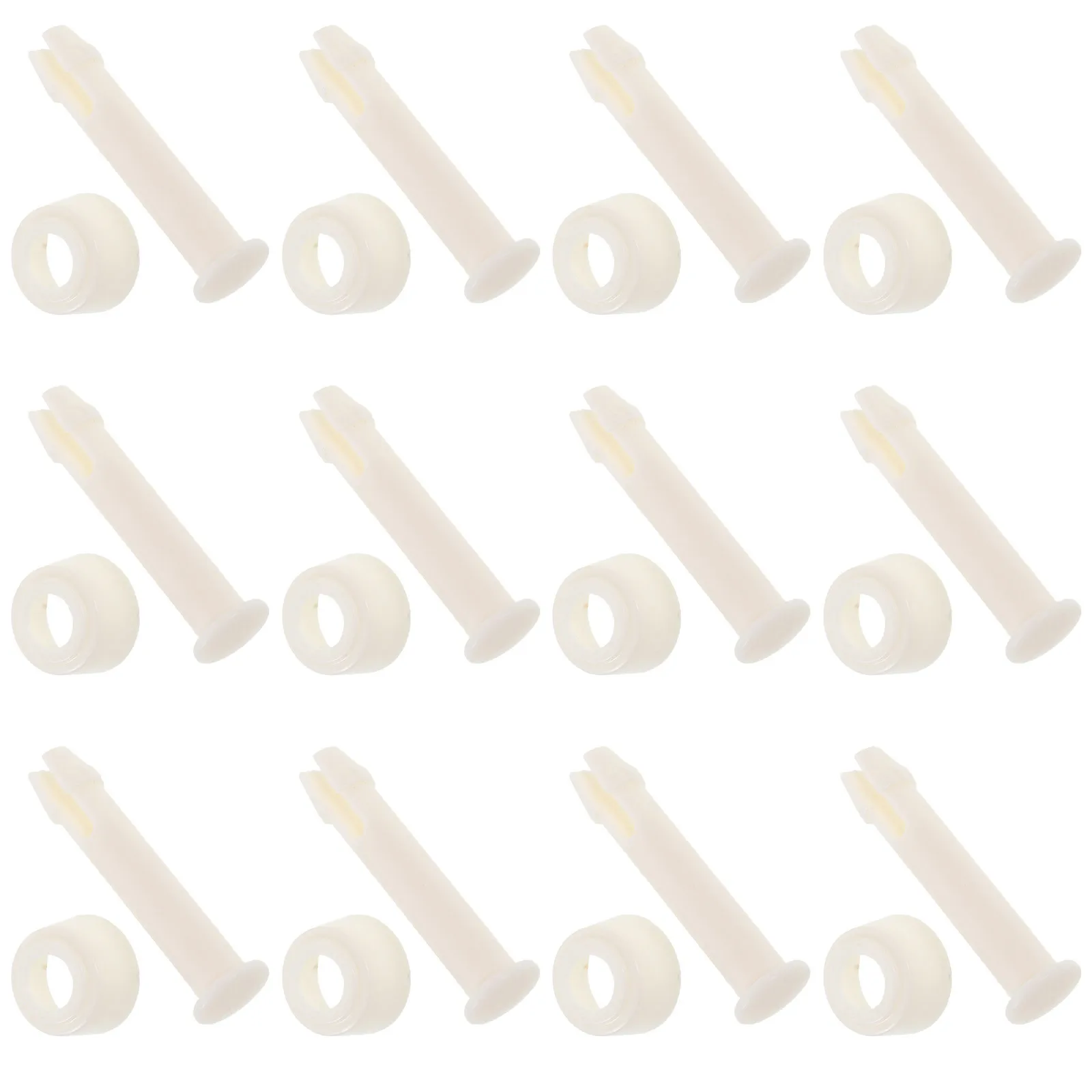 

12pcs Pool Locking Pin Replacement Abs Sturdy Quick Connect For Skimmer Nets Leaf Rakes Brush Handles Pool Cleaning Tools Spa