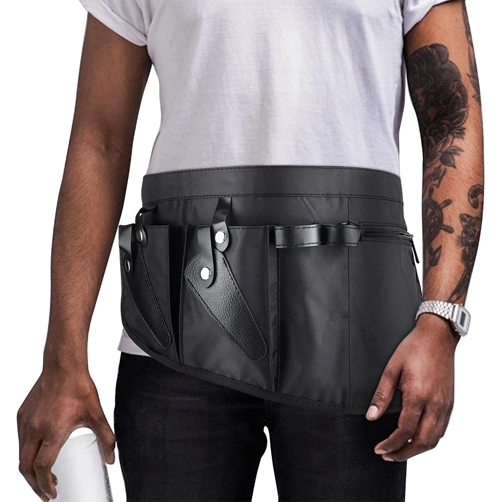 

Barber Waist Bag Canvas Durable Hairdresser Scissor Holder Waterproof Shockproof Hairdressing Tools Organizer Pouch
