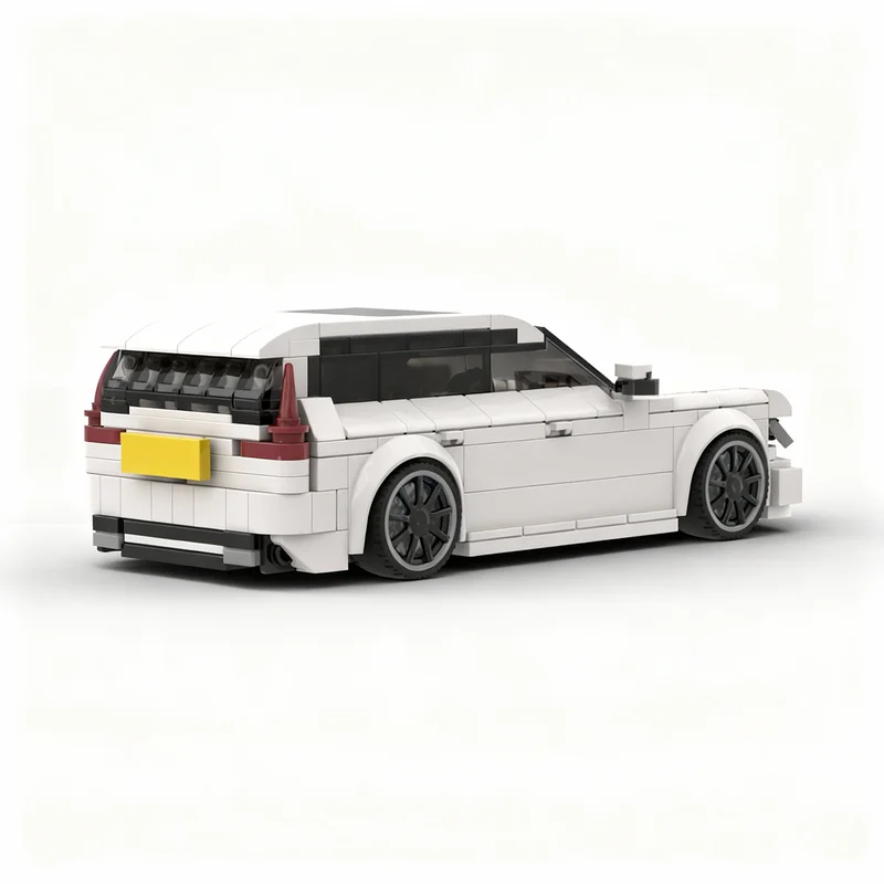 401pcs MOC Volvo T8 Polestar White City Champions Model Building Blocks Construction Toy Christmas Gifts DIY Creative Idea Brick