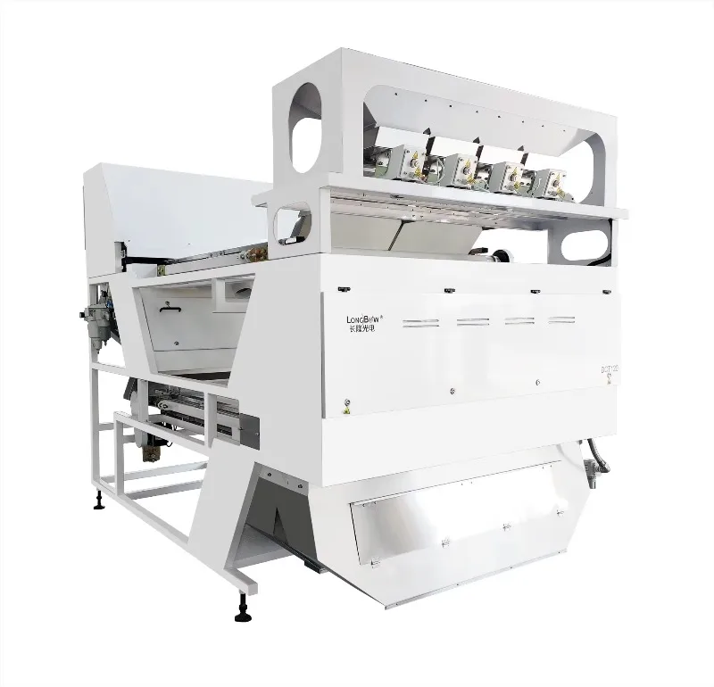Smart PLC Optical Sorter Double Layer Walnut Shape for Tomato Chips Color Resort Function 220V Automation Customize