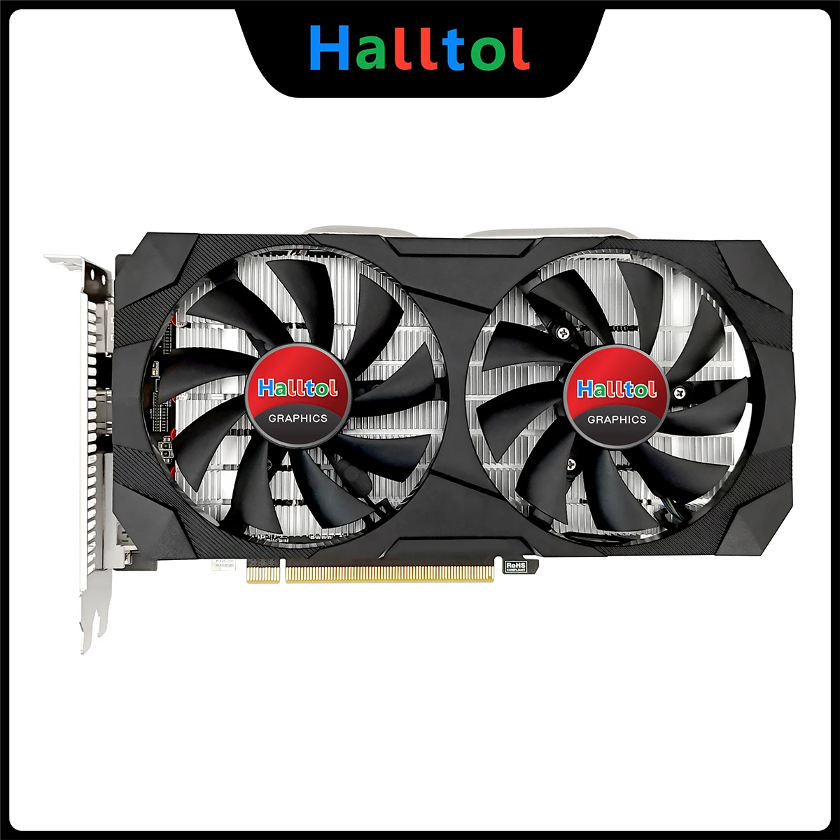 Halltol RX 580 16GB Brand New Gaming Graphics Card GDDR5 GPU 256-bit RX580 16G Desktop for Computer Video Office