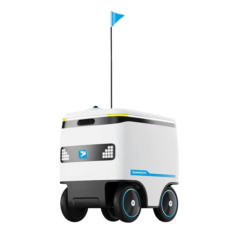 Pangolin Scud Indoor Outdoor Distribution Robot Intelligent Automatic Delivery Active Path Planning Navigation 100kg Payload