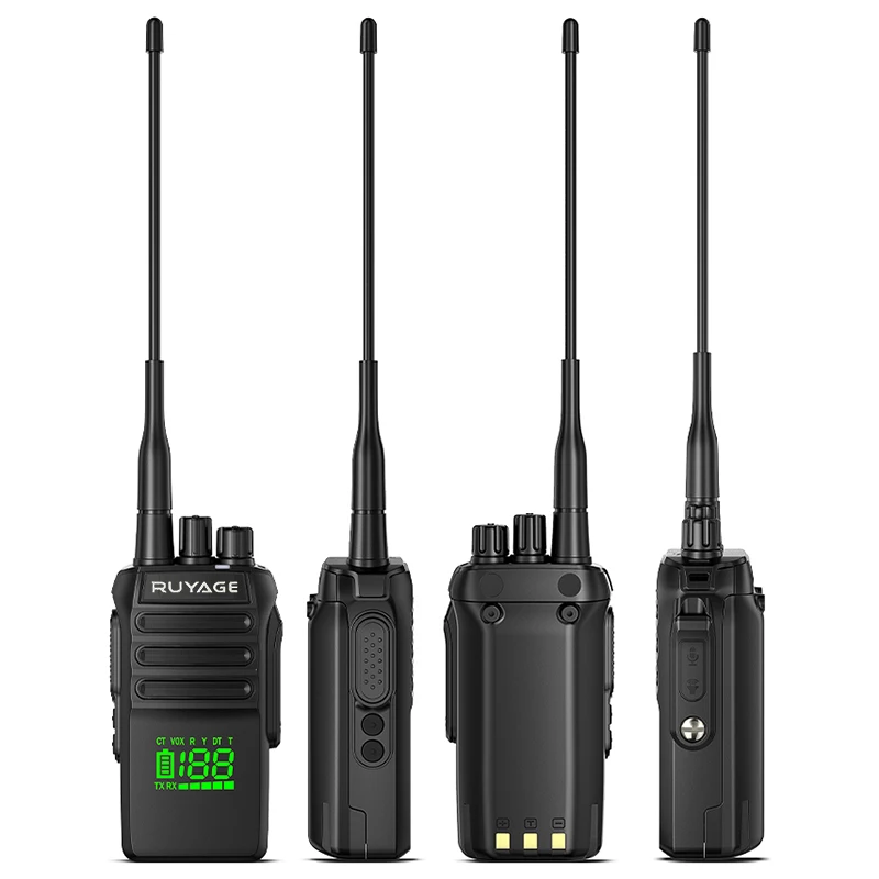 Ruyage T40 VHF Marine Walkie Talkie Waterproof Profesional Long Range Amateur Radio Station IP67 For Fishing Kayak Two-Way Radio