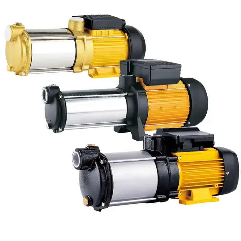 Vertical Multistage Centrifugal Pump High Pressure Water Booster for Home Garden Irrigation System Stainless Steel Impeller