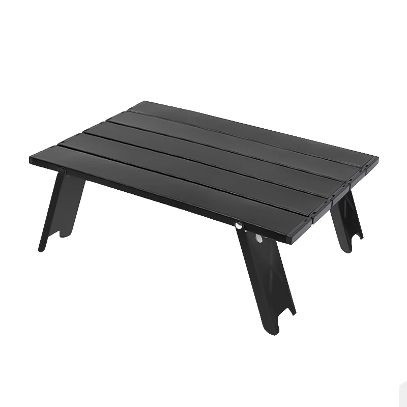 WESTTUNE Mini Camping Table Ultralight Portable Aluminum Alloy Outdoor Table Roll-Up Folding Table for Backpacking Picnic BBQ image 3