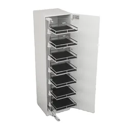 cabinet organizer good quality rotating tandem pantry pull out basket for tall unit Storage Modern Kichen Cabinet