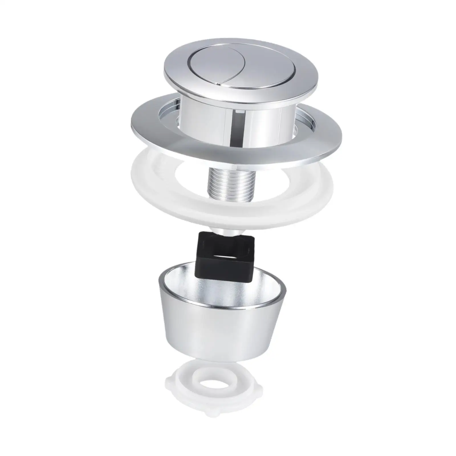 

Double Push Toilet Tank Button ABS Accessory Water Saving Flush Valve Fitting for Luxury Bathroom