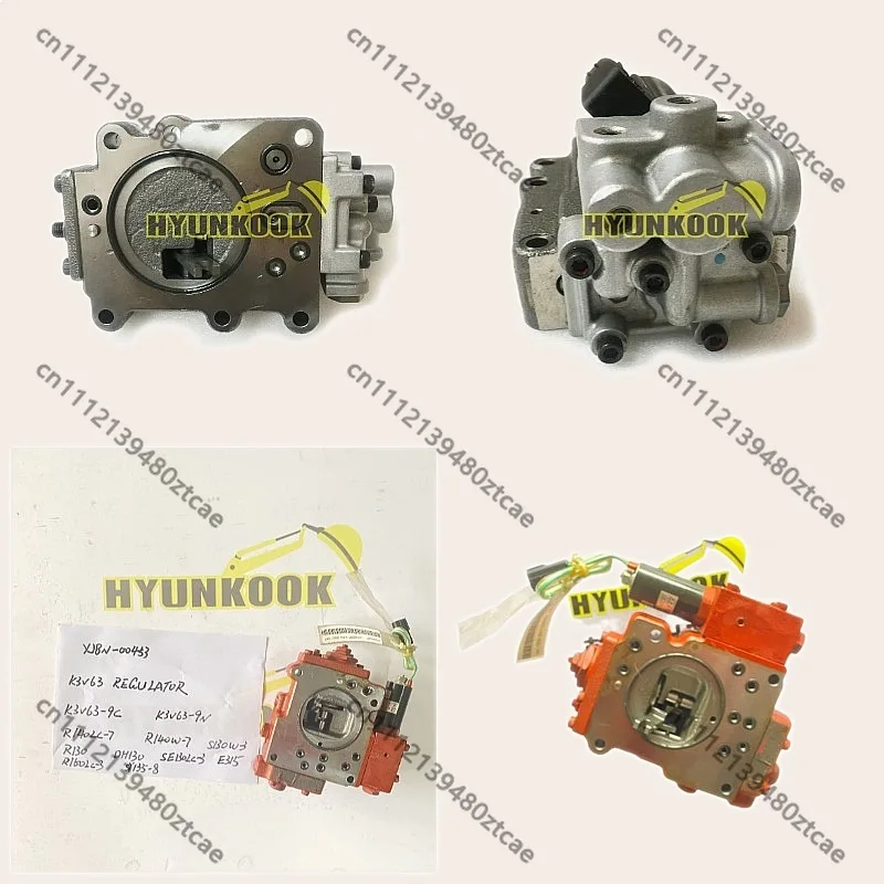 Excavator Hydraulic Pump Regulator Valve Head GP Actuator Controller for Kobelco Case JCB