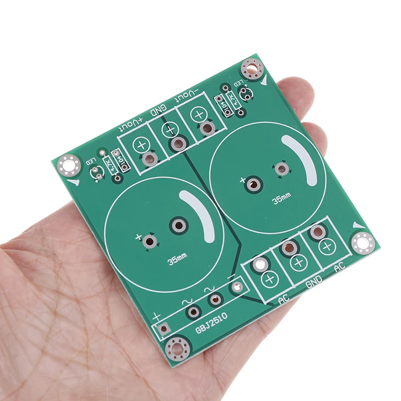 25A Single AC-DC Audio Amplifier Rectifier Filter Power Supply Board Bare Pcb-New