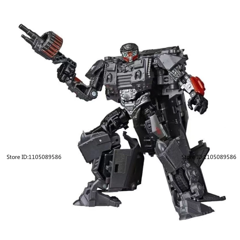 새로운 오리지널 박스 트랜스포머 G1 D-레벨 핫로드 움직일 수 있는 인형 스튜디오 장식 피규어 장식품 로봇 장난감 휴일 선물