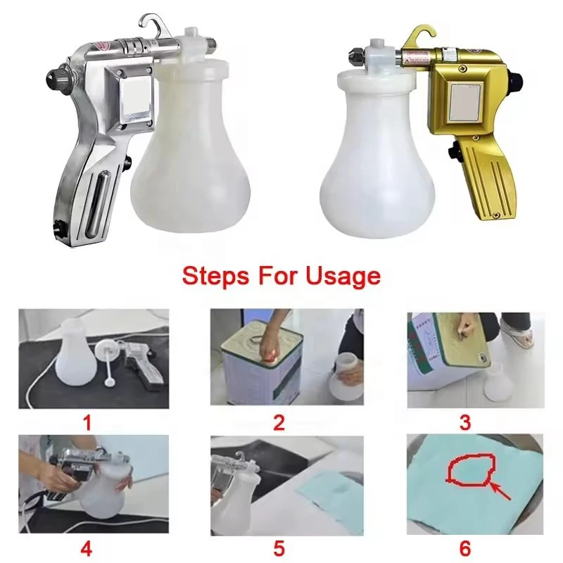 In Stock High-Pressure Electric Water Cleaning Household Clothing Oil Stain Removal Sewing Part Includes Motor Used Metal