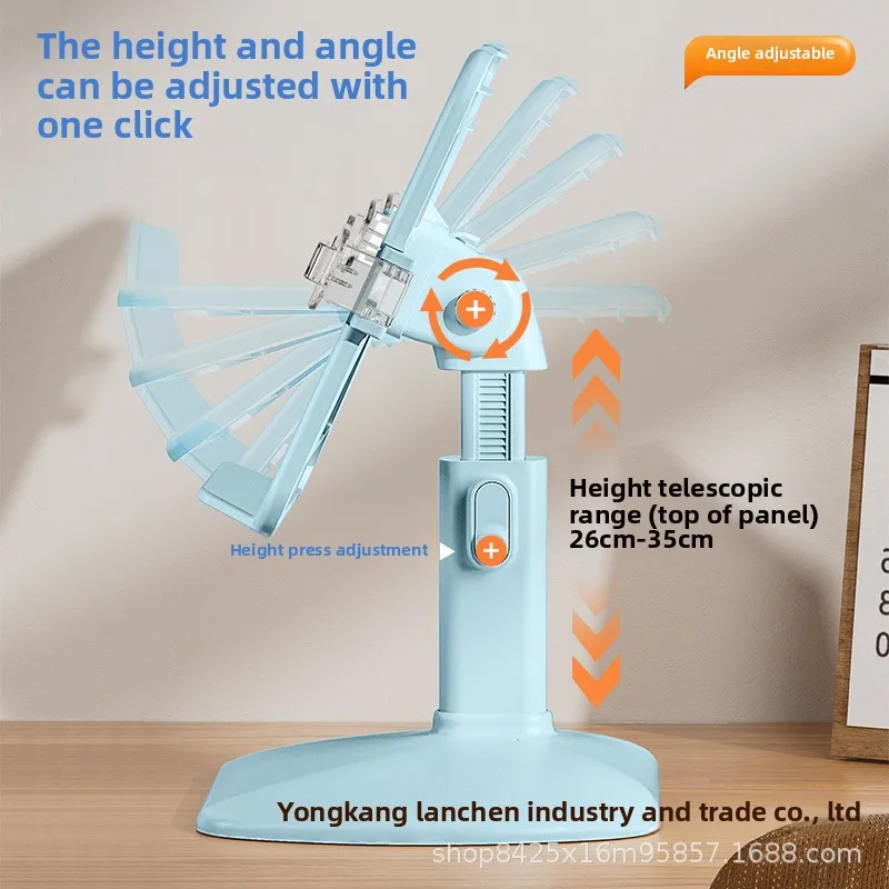 يمكن لطلاب المدارس الابتدائية رفع وضبط مكتب رف القراءة المكتبي لرف القراءة