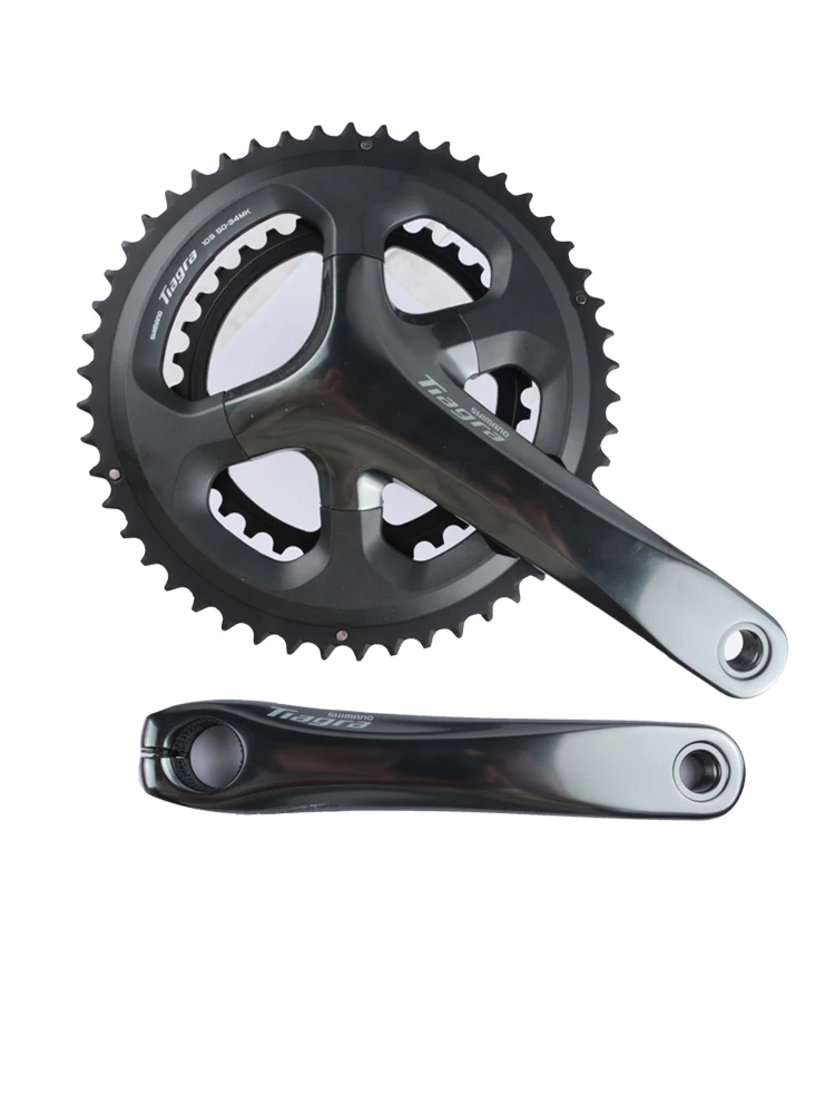 AliExpress Shimano Tiagra 4700 Crankset 10Speed 165mm/170mm/172.5mm/175mm 50-34T 52-36T Road Bike Bicycle Crank 2x10s Bicycle Chainwheel