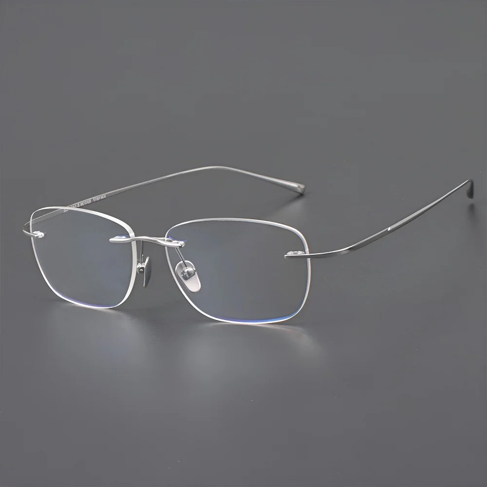 2024 New in Metal Eyeglass Frame Leading Fashion and High Quality Men's and Women's Anti Blue Light Glasses Prescription Glasses