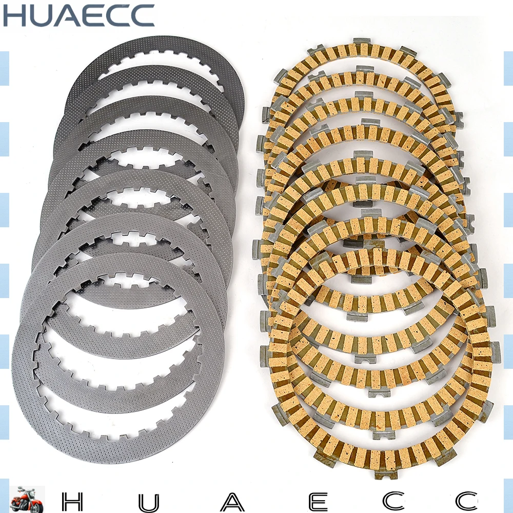 Clutch Friction Disc Plates for Honda CRF450X 2005-2017 CRF450 XRL 2014-2016 CRF450R 2002-2003 CRF450R R6 R7 R8 2006-2008