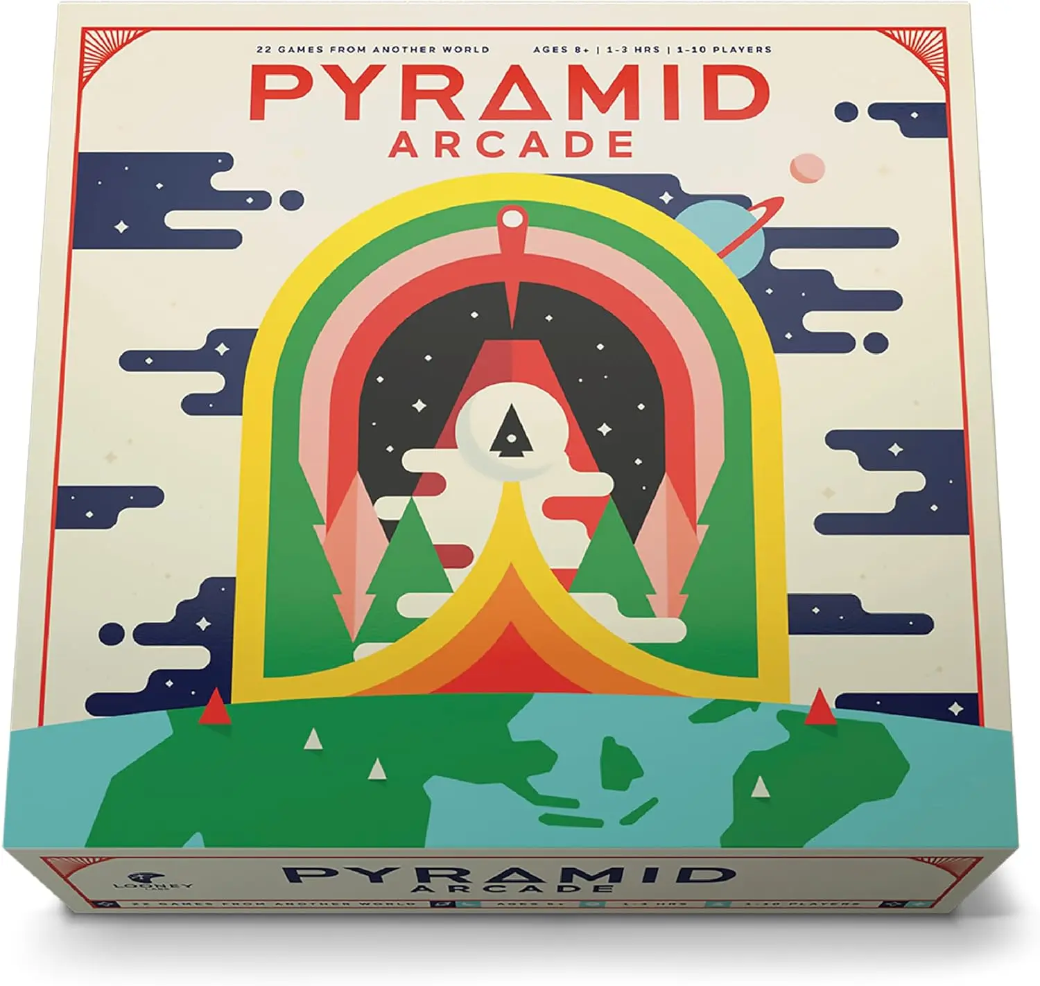 

Ultimate Game Library: Pyramid Arcade Board Game for Family Fun