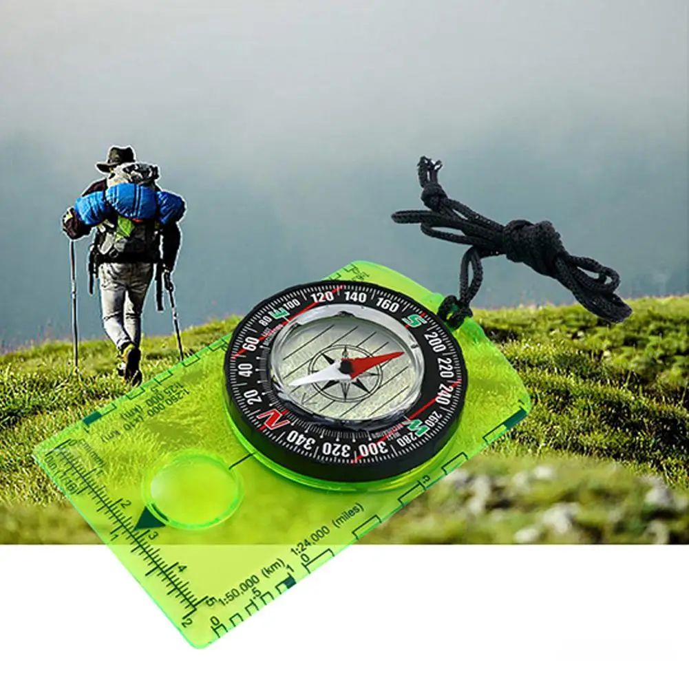 Orienteering Compass Waterproof Professional Camping Compass For Hiking Backpack Best Survival Gift For Map Reading Z0u7