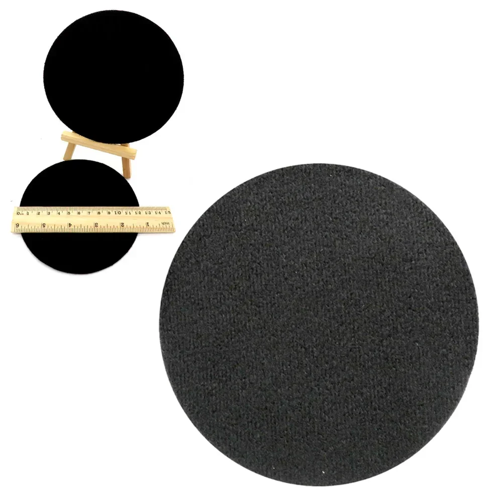 블랙 후크 및 루프 보호 백킹 패드 교체, 내구성 보호 샌딩기, 125mm 인터페이스 패드, 1 개, 5 인치