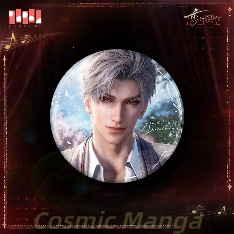 لعبة الحب والعميق سيلوس مجموعة عيد ميلاد صور بطاقات أنيمي شارة بولارويد صفيح بطاقة صغيرة هدية جديدة