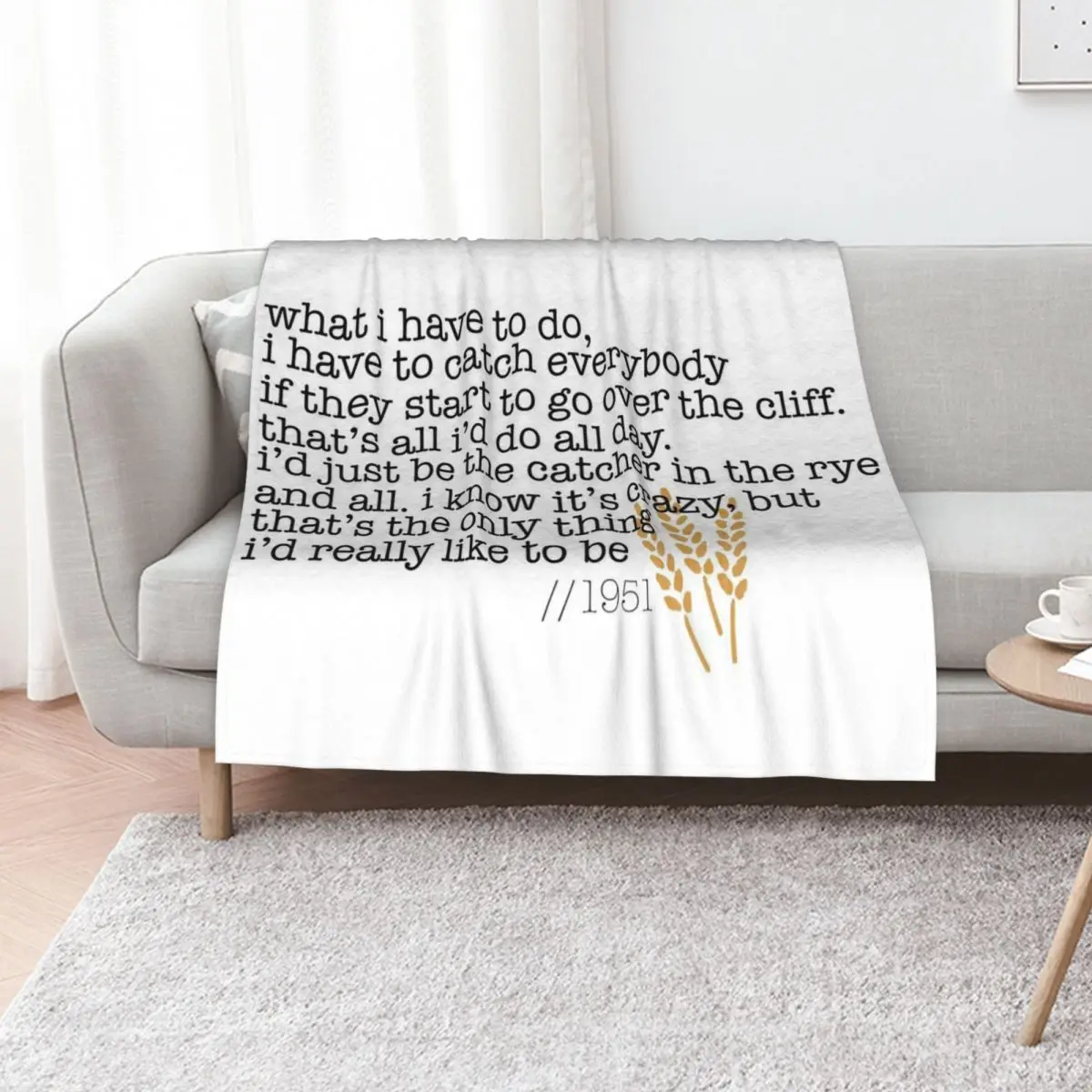 Catcher in the Rye Throw Blanket Thins for winter blankets ands Decorative Sofa Decorative Beds For Baby Blankets