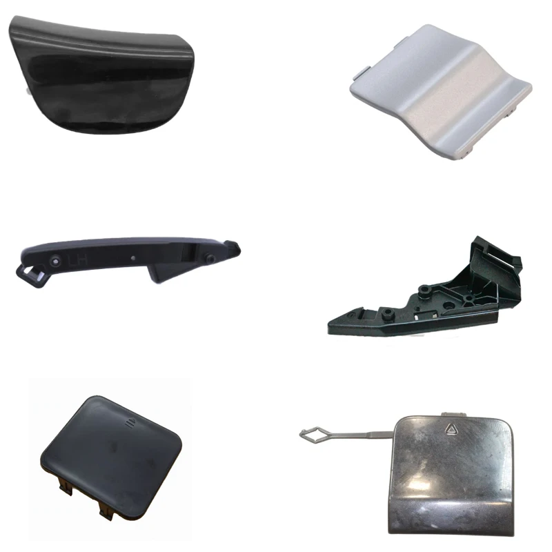 Ring guard, trailer ring cover plate, tow hook bumper guide, upper left cover plate, tow hook bumper guide, right side upper rin