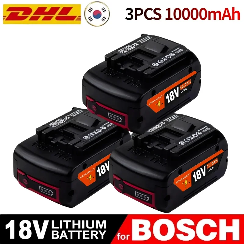 

️18V 12000mAh Lithium Battery Compatible With Bosch 18V Professional ToolBAT609 BAT618 BAT619G BAT620 3601H61S10
