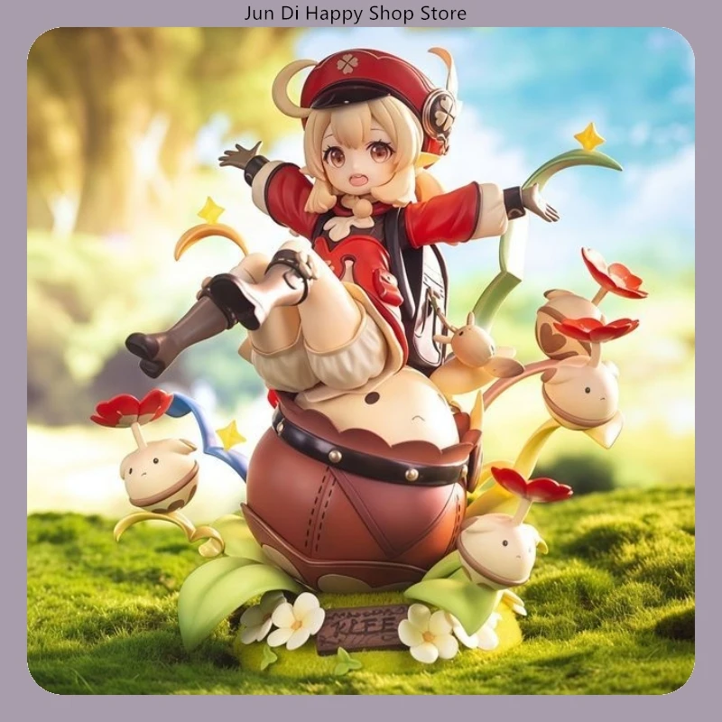Genshin Impact Klee – figurine de dessin animé, Collection de statues, décoration de bureau, jouet d'ornement, cadeau pour les Fans