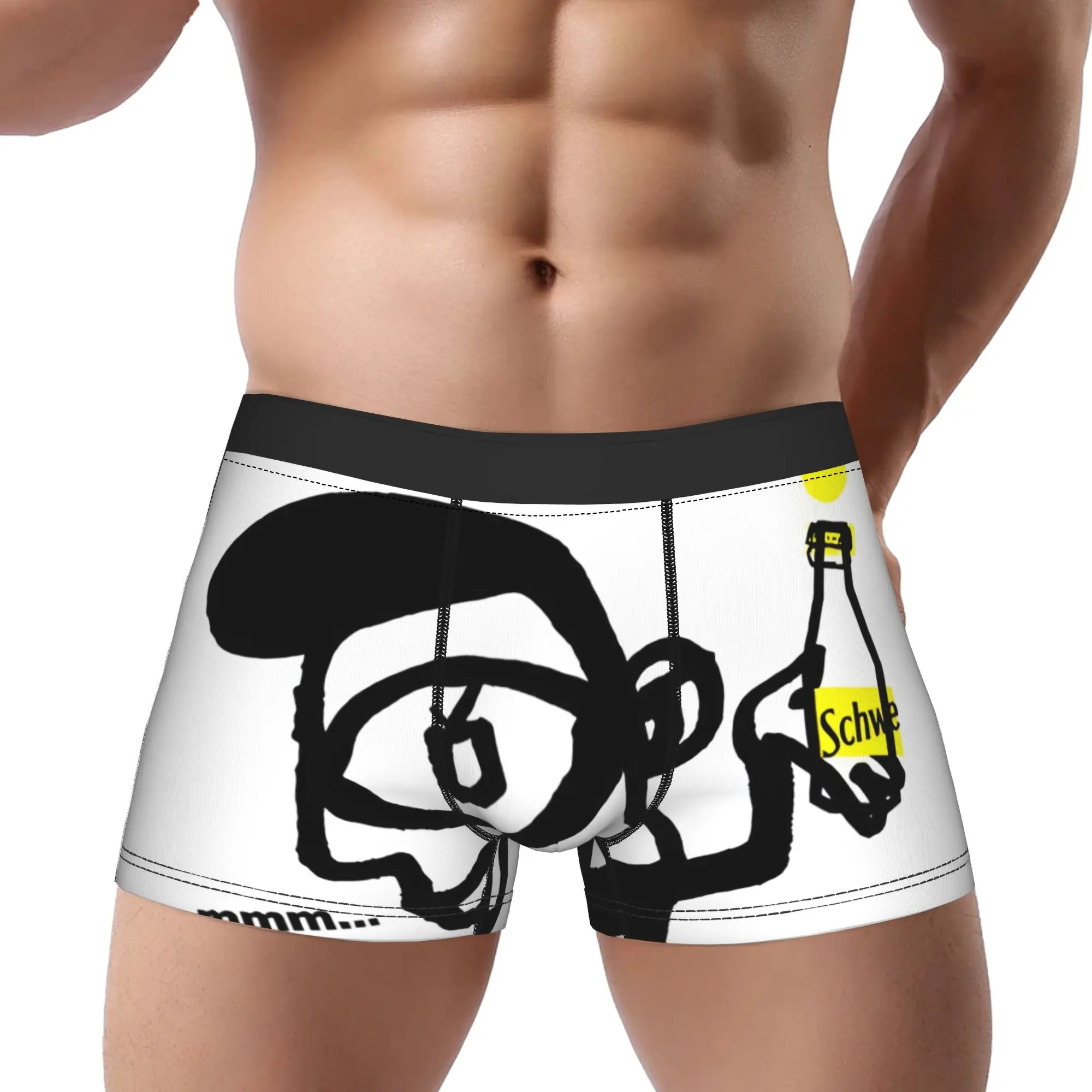 Calzoncillos Schweppes, Ropa Interior Transpirable para Hombre, Calzoncillos Boxer Cómodos Schweppes