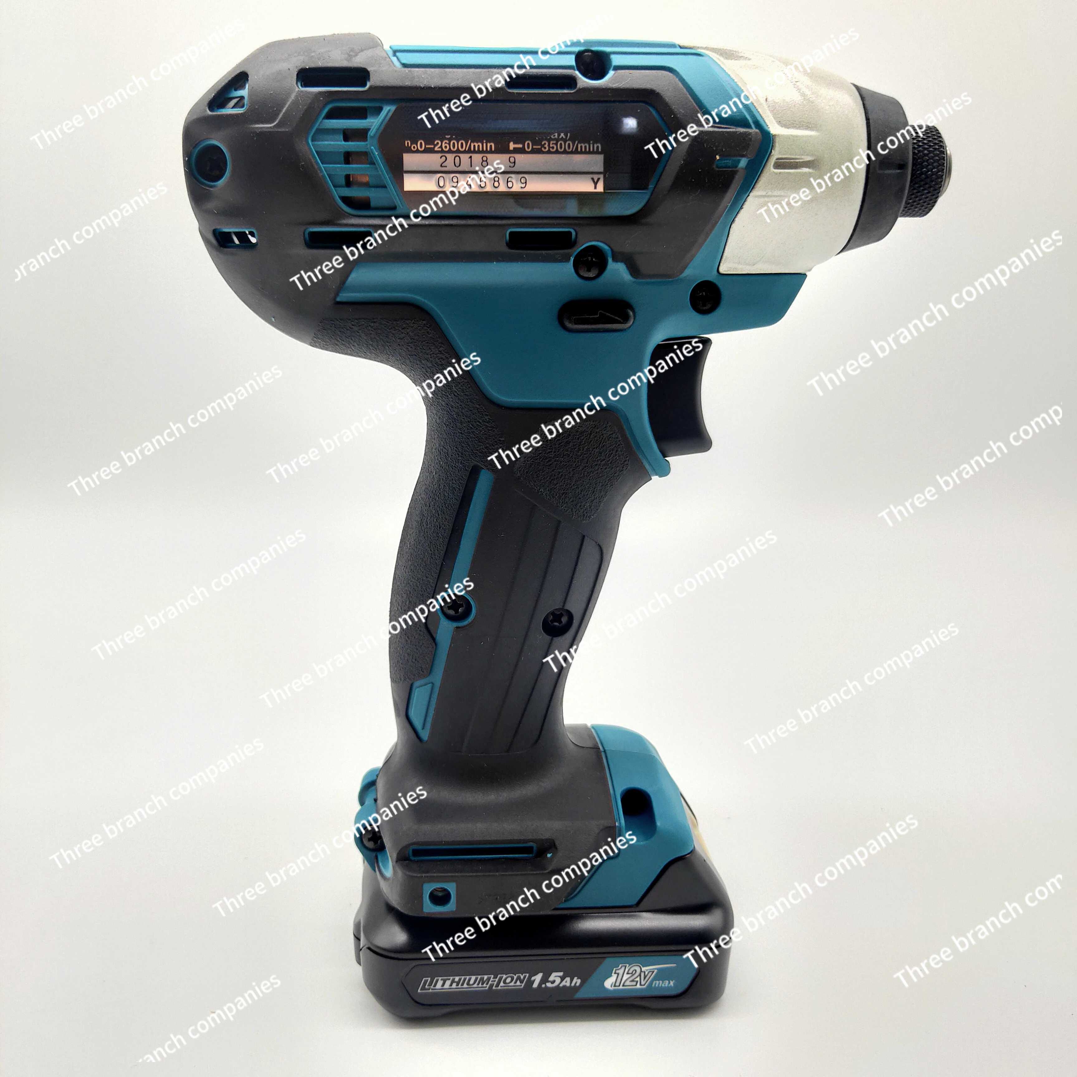 2xBattery 12V 1.5Ah Mobile Impact Driver Kit TD110DWYE Hand Drill