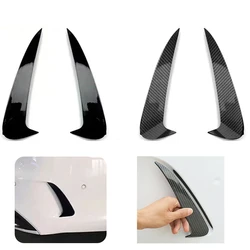 Car Rear Bumper Spoiler for Mercedes Benz C-Class W205 2015-2021 C200 C260 AMG05 Auto Air Outlet Tail Knife Trim Car Accessories