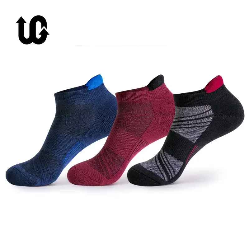 Running Socks Men Basketball Breathable Anti Slip Sport Running Cycling Walking Women Outdoor Sock Cotton Athletic No Sweat Sock