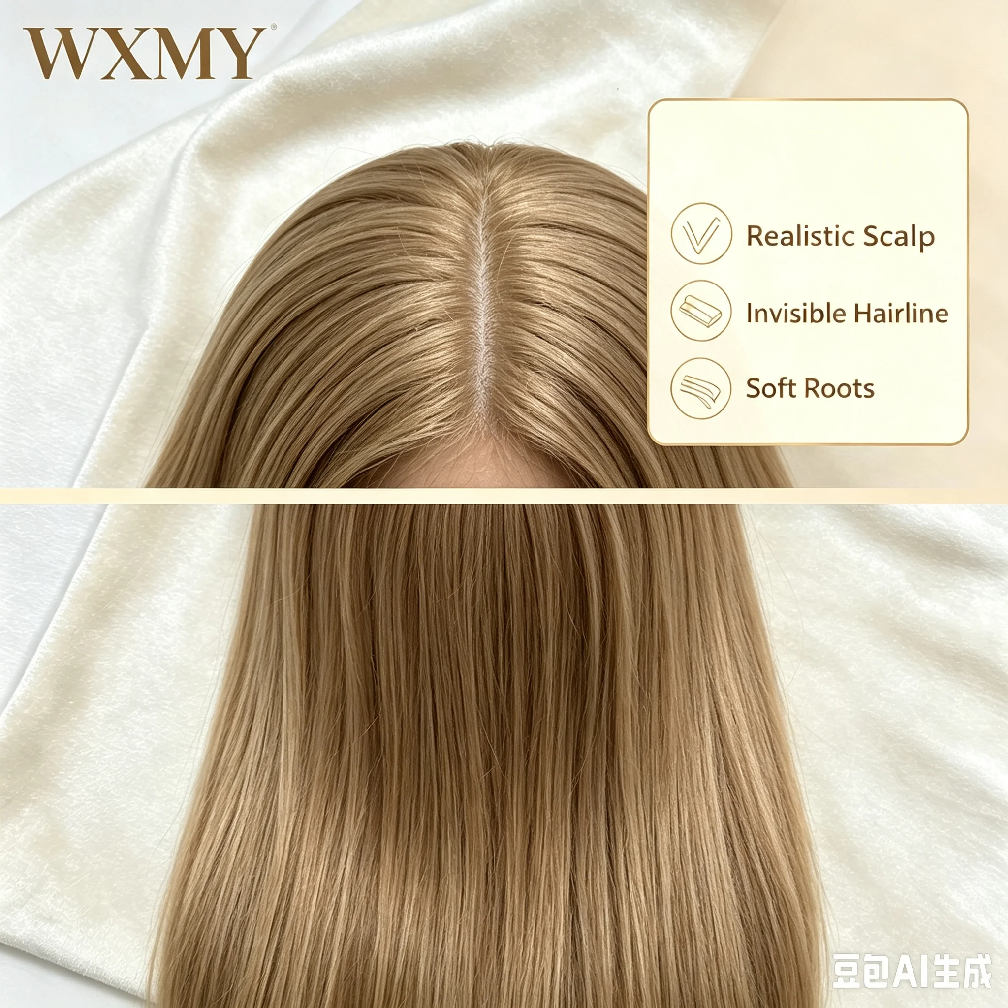 High Quality Mono Topper With Swiss Lace Front 4 Clips Human Hair Topper For Women Chinese Cuticle Natural Hairline Jewish Wigs