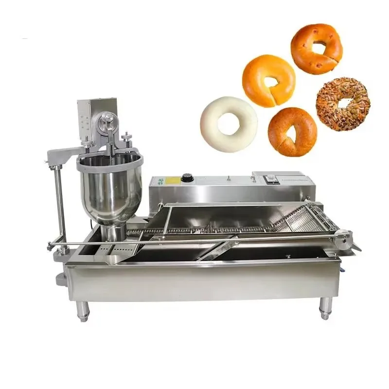50-120mm Donuts Commercial Bakery Equipment Electric Stainless Steel Mini Round Donut Fryer Machine