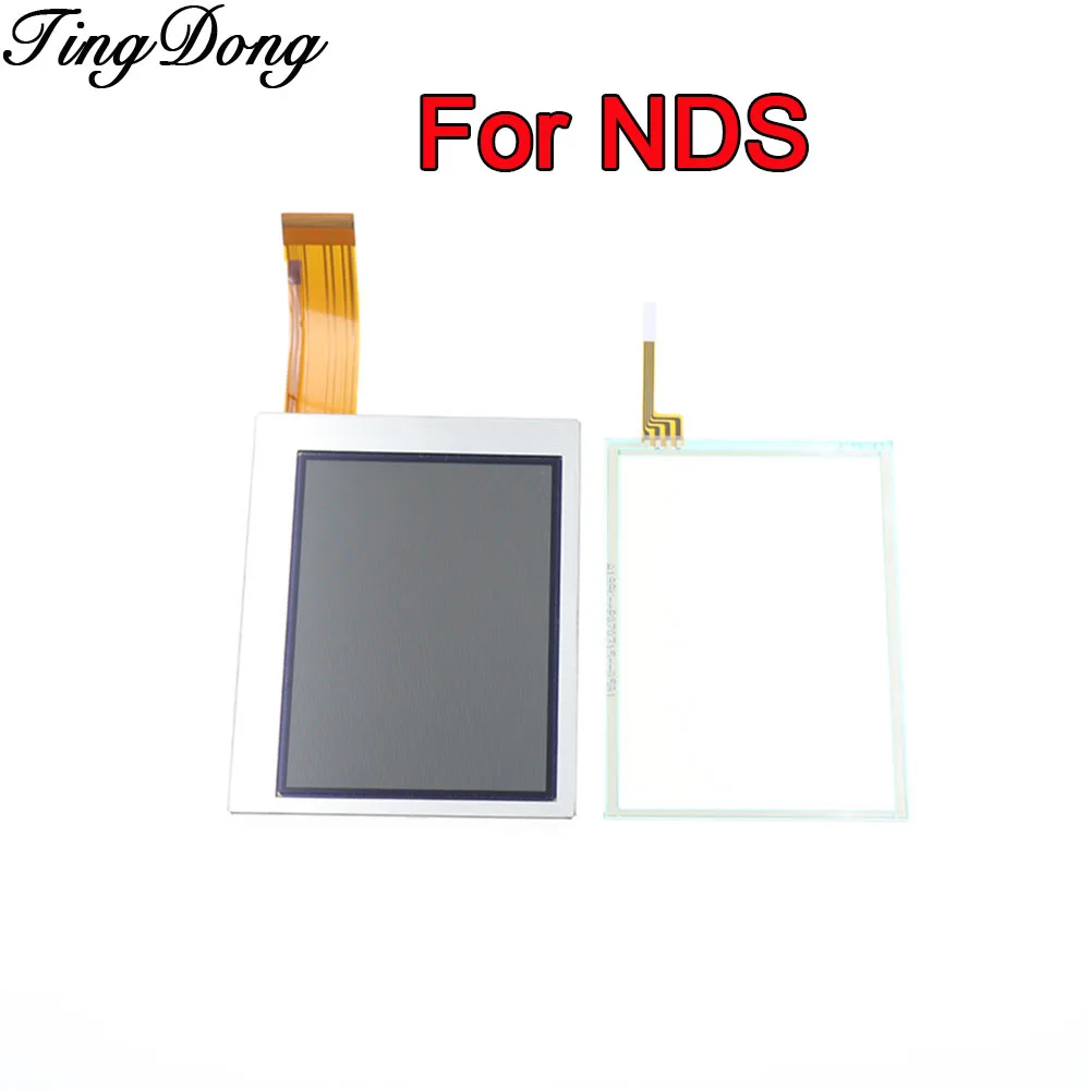 Image of 1 Stück Ersatz-LCD-Bildschirm (oben & unten) & Touchscreen-Digitizer-Panel für NDS-Konsole Reparaturteil
