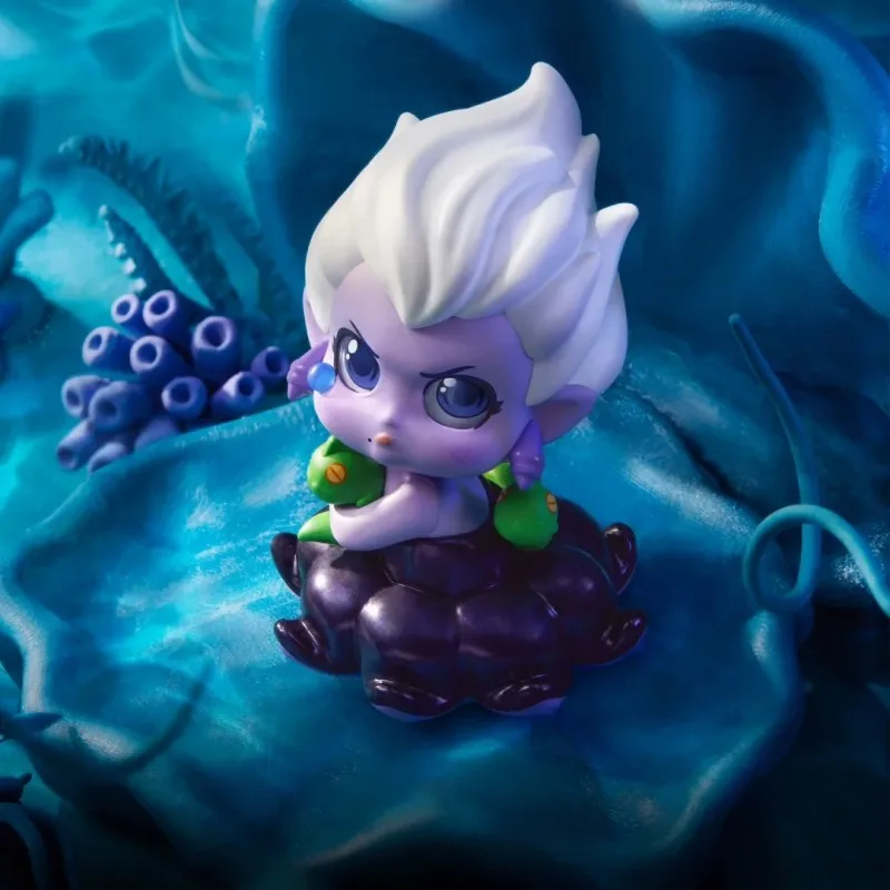 Miniso 디즈니 악당 캐릭터 컬렉션 피규어 시리즈 블라인드 박스 트렌디 장난감 장식품 귀여운 인형 소녀 생일 선물