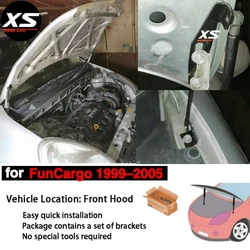 Hood Struts Kit for Toyota FunCargo XP20 1999-2005 Echo Verso / Yaris Verso Bonnet Modify Lift Support Shock Damper Absorber Rod