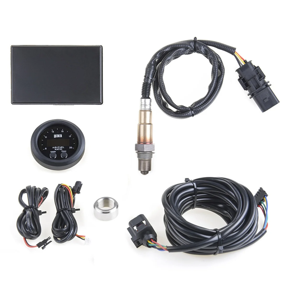 Air Fuel Ratio Measurement Kit,LSUs 4.9 Sensor, 2-1/16 Inch 52mm Wideband UEGO Digital AFR Oxygen Sensor 06J90626