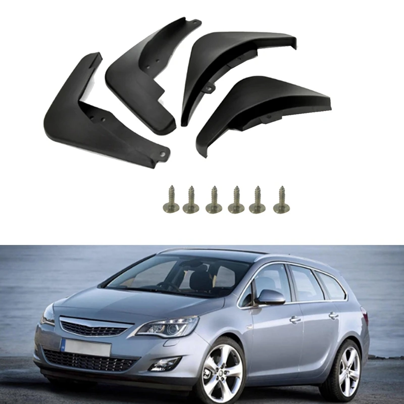 Car Mudflaps Splash Guards Mud Flap Mudguards Fender For Vauxhall Opel Astra J Buick Verano 2010-2016-A92D