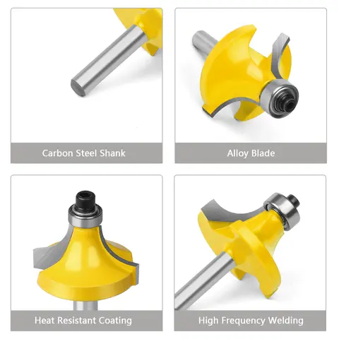 8 best sales राउटर बिट सेट - №3