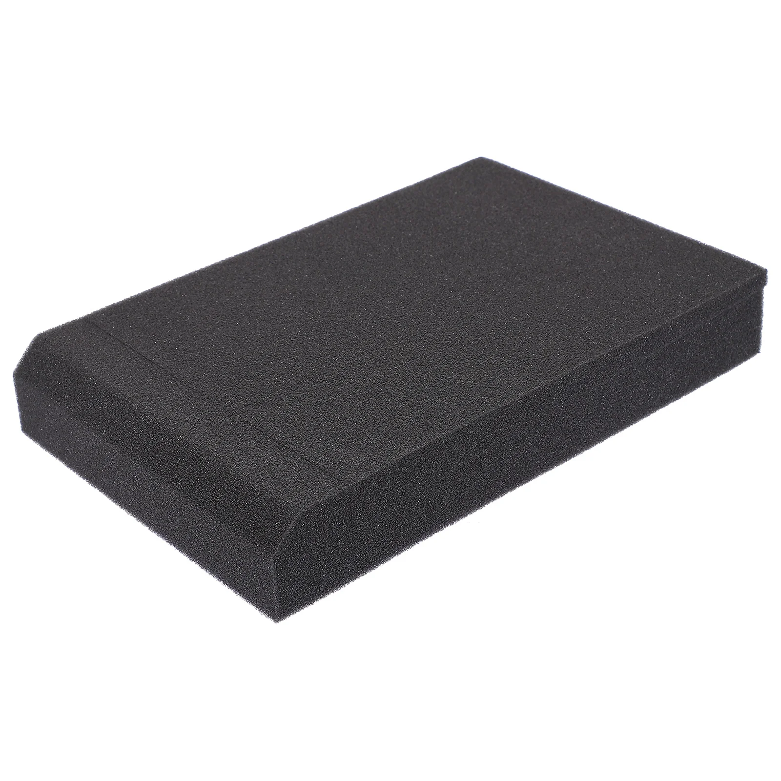 

1Set Speaker Acoustic Isolation Pads Noise Reduction Cushion Black Monitor Subwoofer Soundproof High Density Sponge
