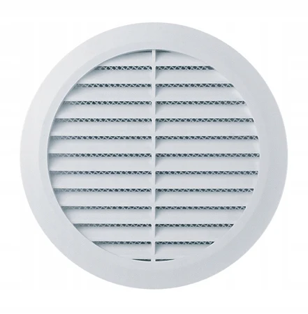 T77 rond ventilatierooster fi110 Wit