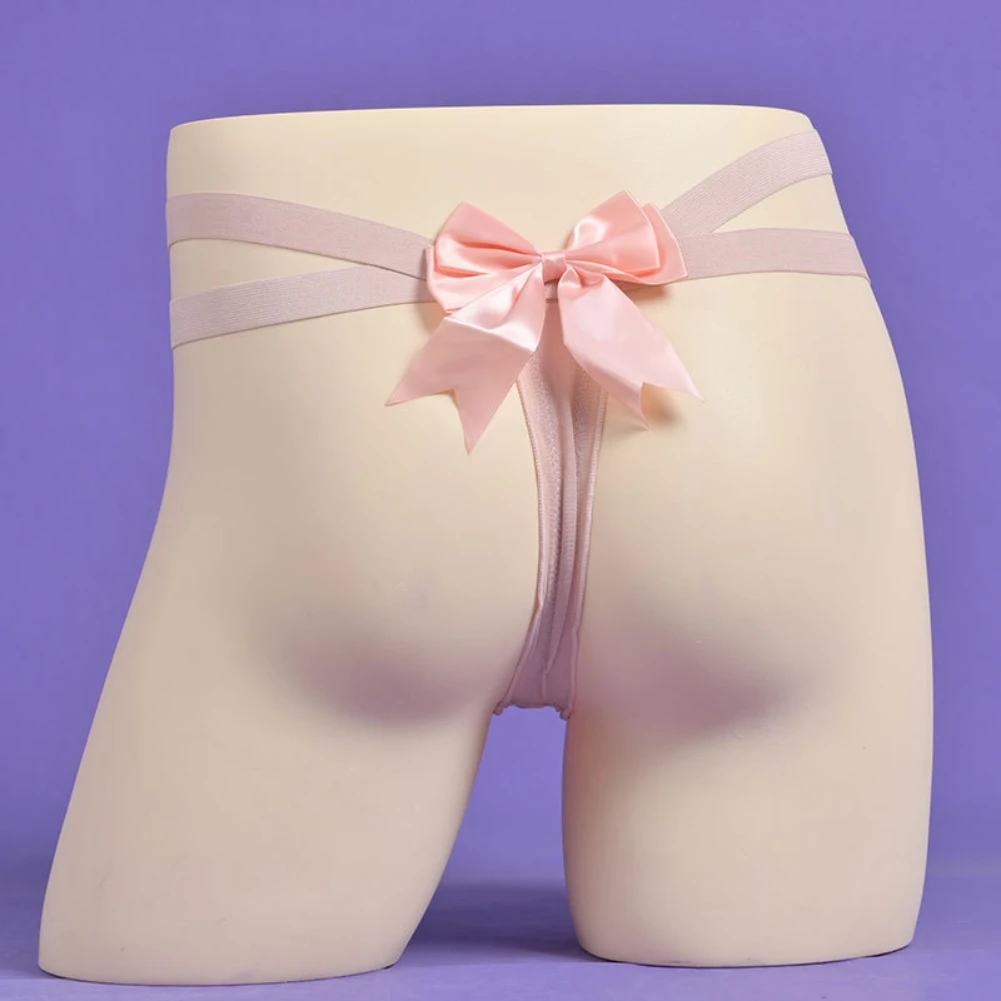 Homens novo arco sexy roupa interior renda transparente tanga erótico hombre lingerie masculina tanga gay tempt jj manga underpant t volta briefs