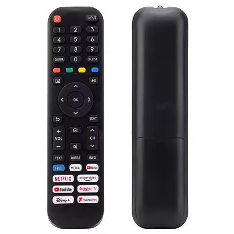 Universal for All Hisense-TV-Remote Compatible with All Hisense 4K LED HD UHD Smart TVs - con Netflix, Prime