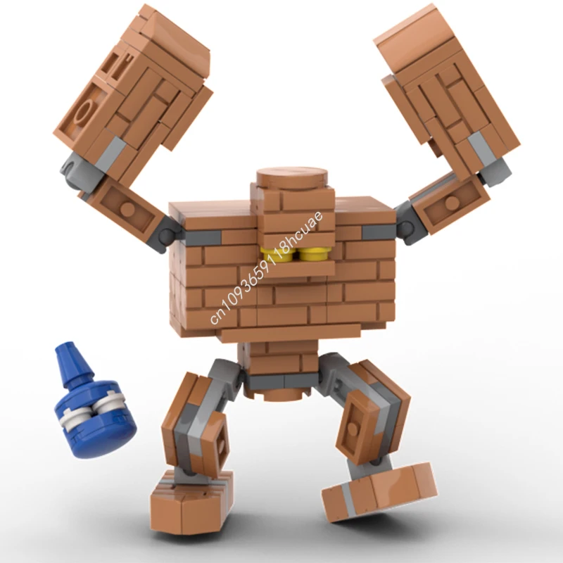 

111pcs MOC Dragones Quest inspireds Golem Castle Building Blocks Education Brick Children Kids Birthday Toy Christmas toy Gift