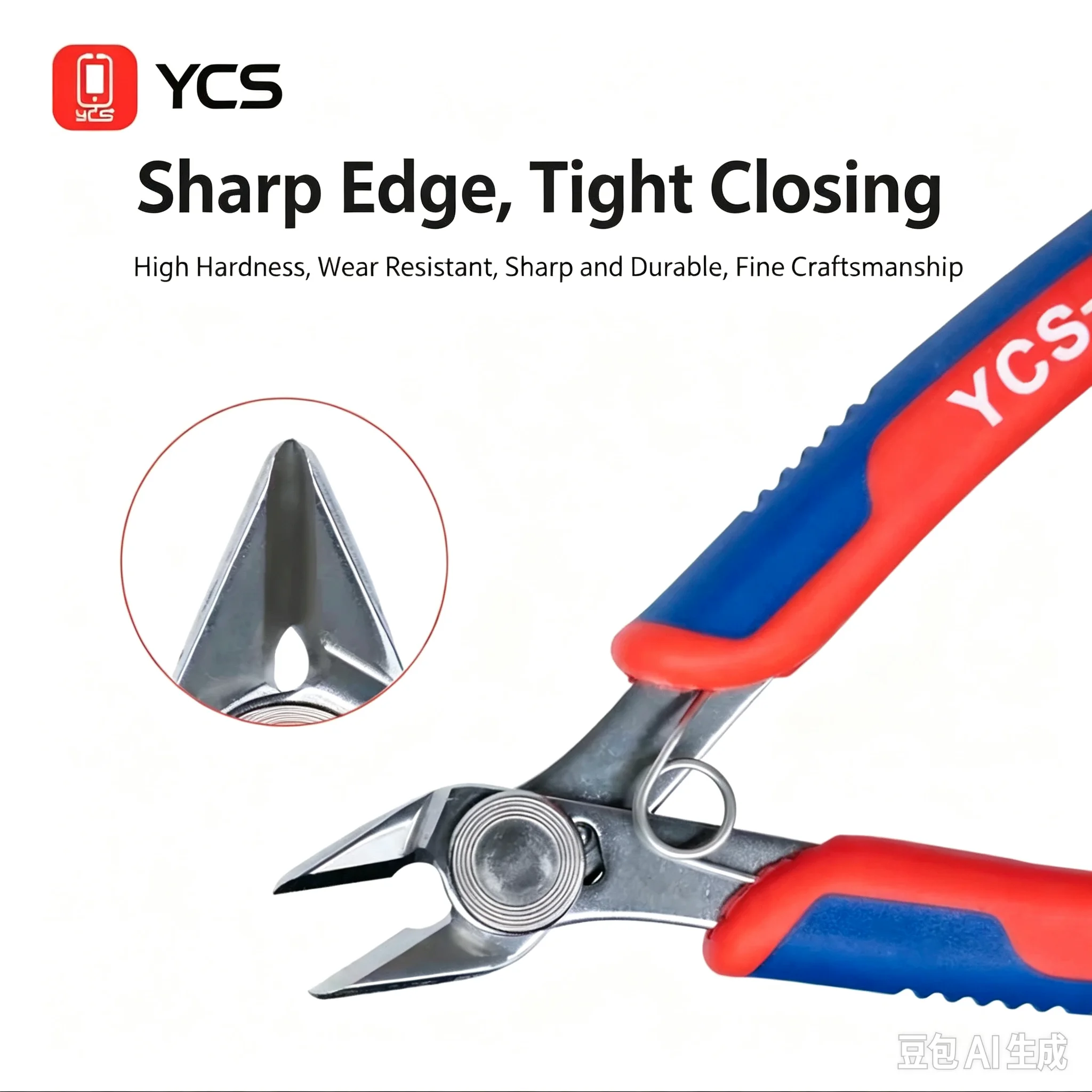 YCS YCS-SK Diagonal Cutters / Wire Cutters – Precision Diagonal Pliers for Mobile Phone Motherboard Repair