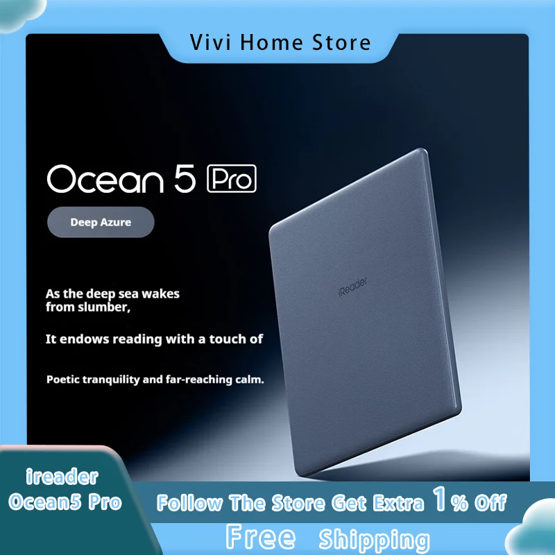 ireader Ocean5 Pro Ebook Reader 7 Inch Carta1300 Ink Screen 8 Core