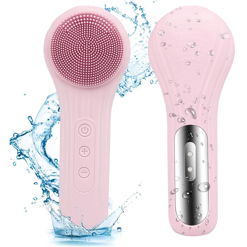 Electric Waterproof Facial Cleansing Brush Skin Deep Cleaning Scrubber Exfoliating Vibrating Deep Clean Face Cleaner Tool