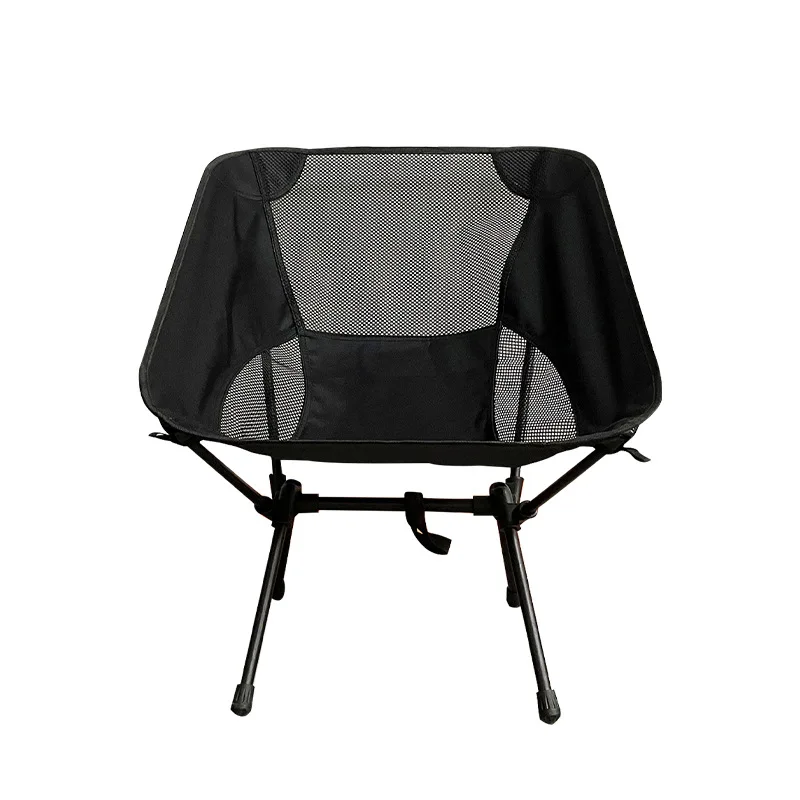 

Outdoor folding chair ultra-light portable camping picnic outing RV self-driving space chair backrest moon