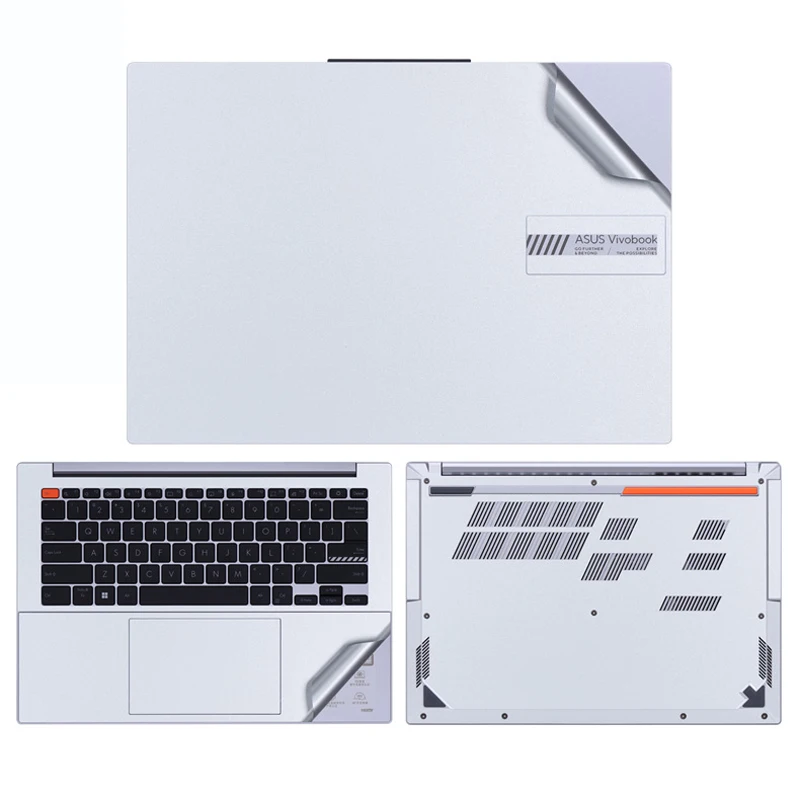 Laptop Skin for ASUS VivoBook K5404V X1502V X1606V 2023 Anti-scratch PVC Skin Stickers for ASUS VivoBook K5504V Decal Film